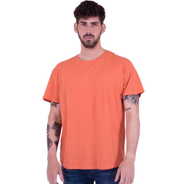 Ανδρικό T-Shirt Tom Tailor 3rd 105 Sky Captain Blue Orange Lobster 1025133-26184