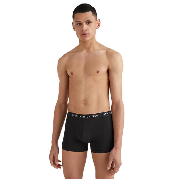 Ανδρικά Εσώρουχα Tommy Hilfiger 3p Trunk Black UM0UM02203-0VI