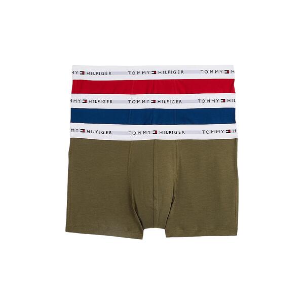Ανδρικά Εσώρουχα Tommy Hilfiger 3p Trunk Dp Indgo Prm Rd Utlty Olv UM0UM02761-0VP