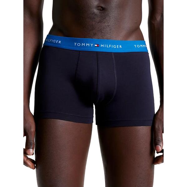 Ανδρικά Εσώρουχα Tommy Hilfiger 3p Wb Trunk Amber Glow_ Marine Blue_ Lakeside UM0UM02763-0W7