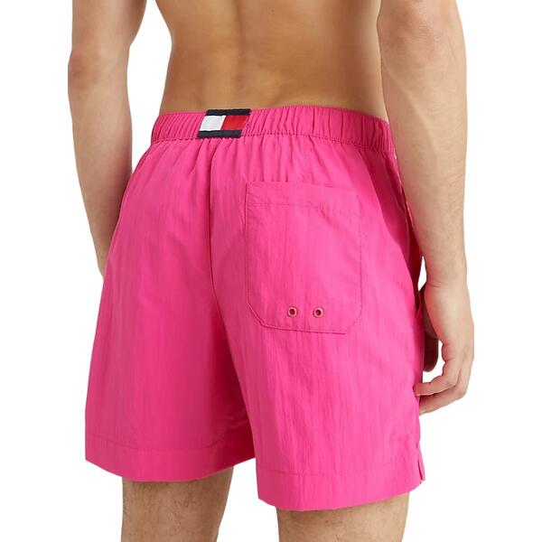 Ανδρικό Μαγιό Tommy Hilfiger Medium Drawstring Hot Magenta UM0UM02793-TP1