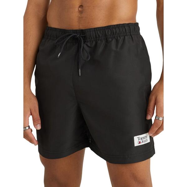 Ανδρικό Μαγιό Tommy Jeans Sf Medium Drawstring Black UM0UM02801-BDS