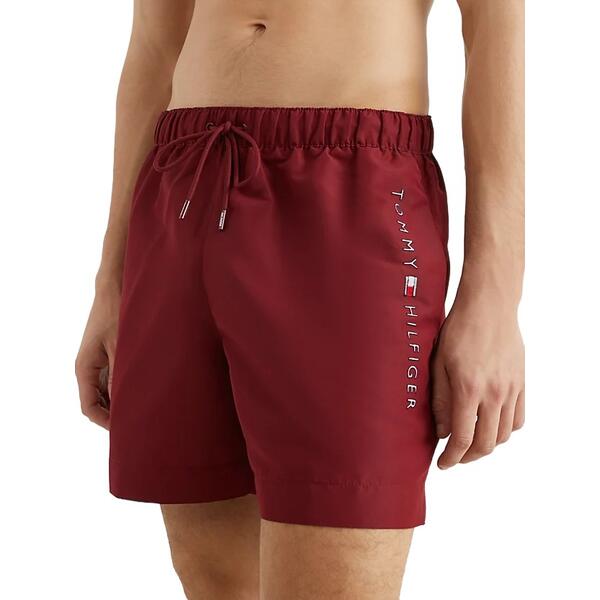 Ανδρικό Μαγιό Tommy Hilfiger Medium Drawstring Nos Rouge UM0UM02885-XJS