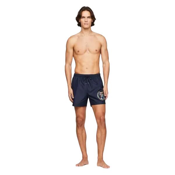 Ανδρικό Μαγιό Tommy Hilfiger Medium Drawstirng Imd Desert Sky UM0UM03268-DW5