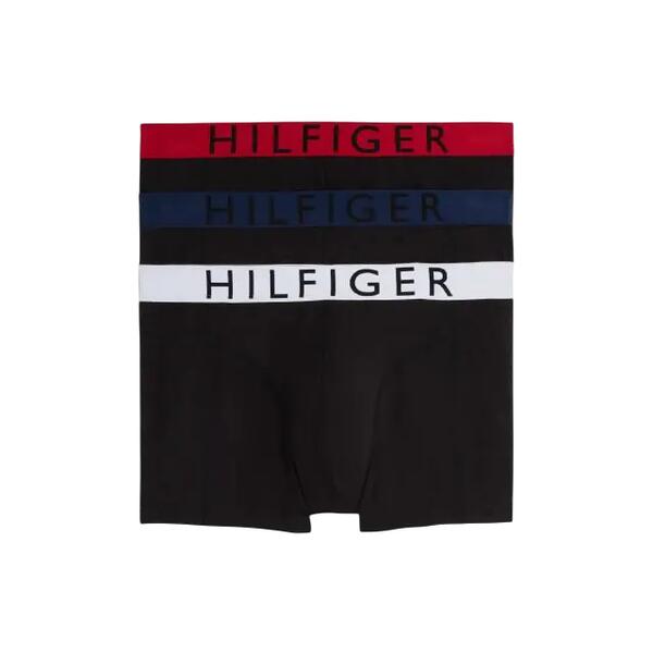 Ανδρικά Εσώρουχα Tommy Hilfiger 3p Trunk Wb Med Red Th Whte Des Sky UM0UM03465-0SM