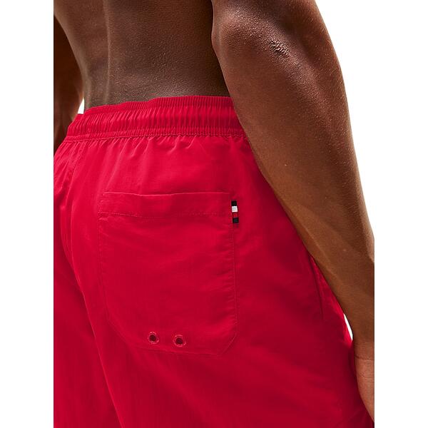 Ανδρικό Μαγιό Tommy Jeans Medium Drawstring Medium Red UM0UM03477-XLD