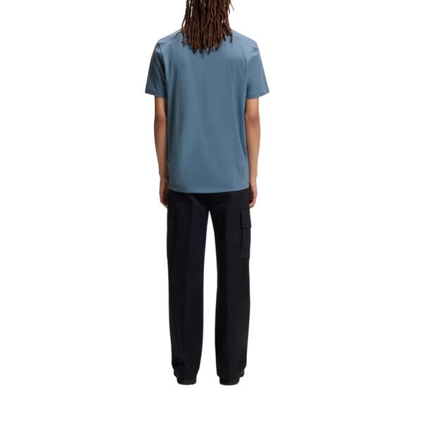 Ανδρικό T-Shirt Hugo Dulivio Grey Blue 50467556-496