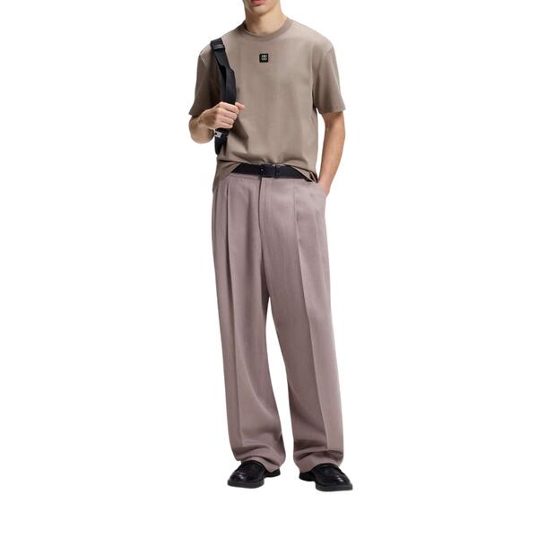 Ανδρικό T-shirt Hugo Dalile Light Pastel Brown 50505201-237