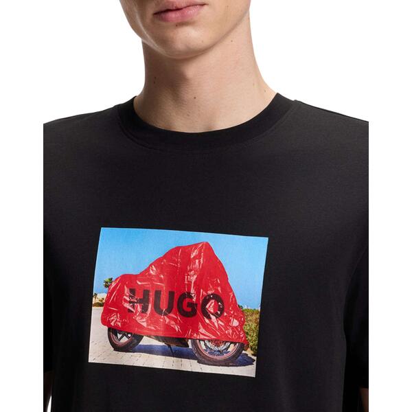 Ανδρικό T-Shirt Hugo Dostino Black 50557674-001