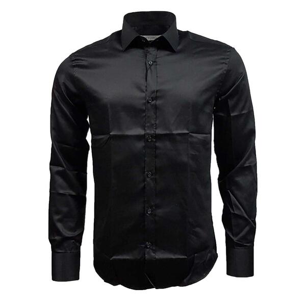 Ανδρικό Πουκάμισο Vittorio Artist Black 191-2000-BLACK