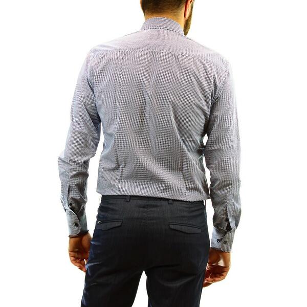 Ανδρικό Πουκάμισο Vittorio Artist Blue-White 192-66-18