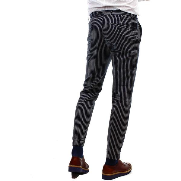 Vittorio Artist Trousers Striped MOTOWN-STRIPE