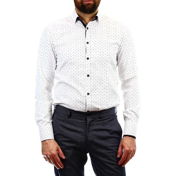 Ανδρικό Πουκάμισο Vittorio Artist White 192-33-01