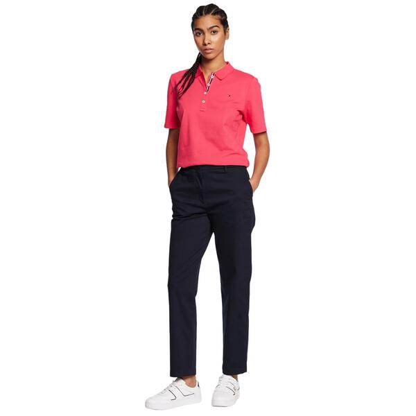 Γυναικείο Παντελόνι Tommy Hilfiger Cotton Straight Pant Desert Sky WW0WW35694-DW5