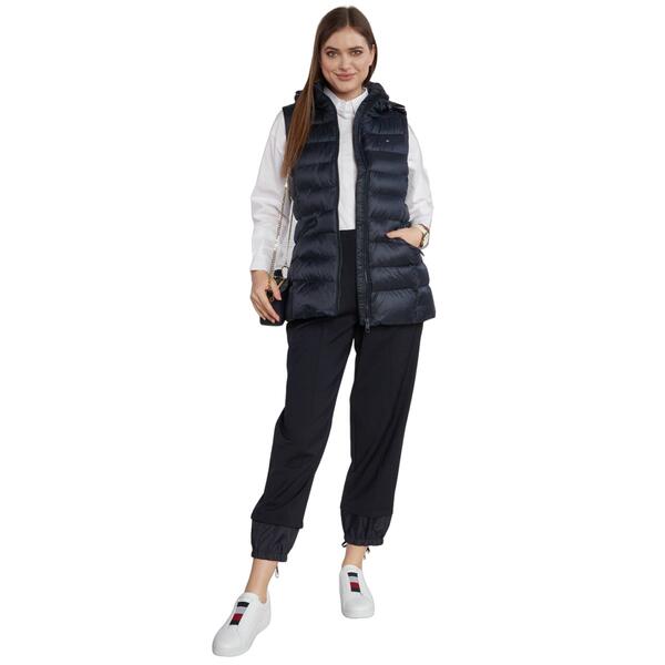 Γυναικείο Γιλέκο Tommy Hilfiger Mw Padded Global Stripe Vest Desert Sky WW0WW39582-DW5 Γυναικείο Γιλέκο Tommy Hilfiger Mw Padded Global Stripe Vest Desert Sky WW0WW39582-DW5