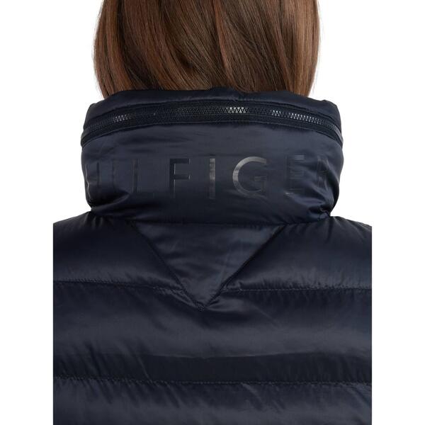 Γυναικείο Γιλέκο Tommy Hilfiger Mw Padded Global Stripe Vest Desert Sky WW0WW39582-DW5