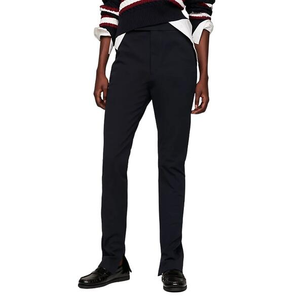Γυναικείο Παντελόνι Tommy Hilfiger Slim Cotton Gabardine Pant Desert Sky WW0WW39719-DW5R