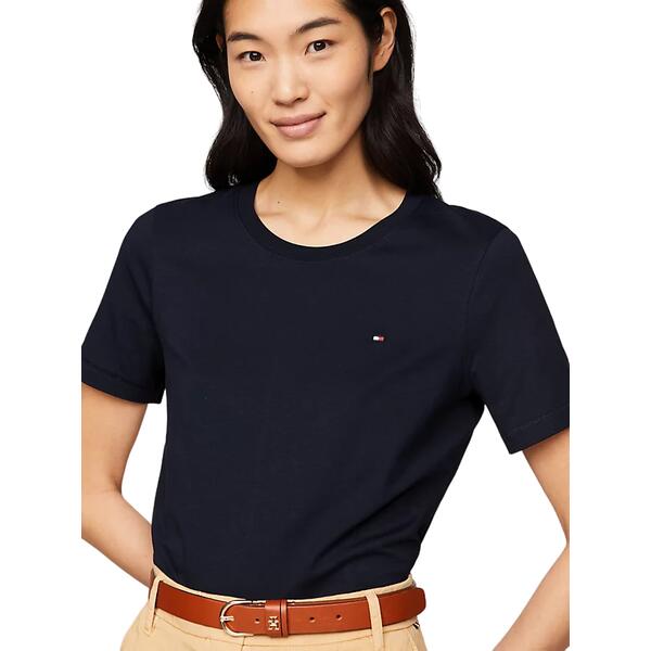 Γυναικείο T-shirt Tommy Hilfiger Modern Regular C Nk Ss Desert Sky WW0WW39848-DW5