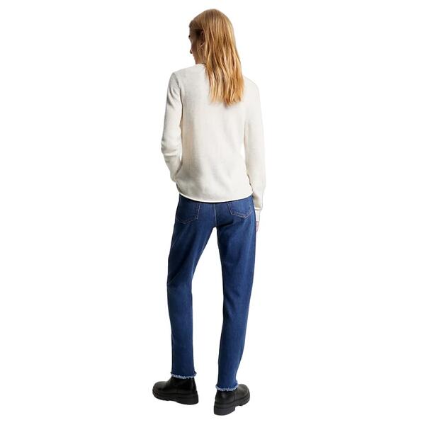 Γυναικείο Πουλόβερ Tommy Hilfiger Soft Wool C-Nk Sweater Ancient White WW0WW40264-YBH