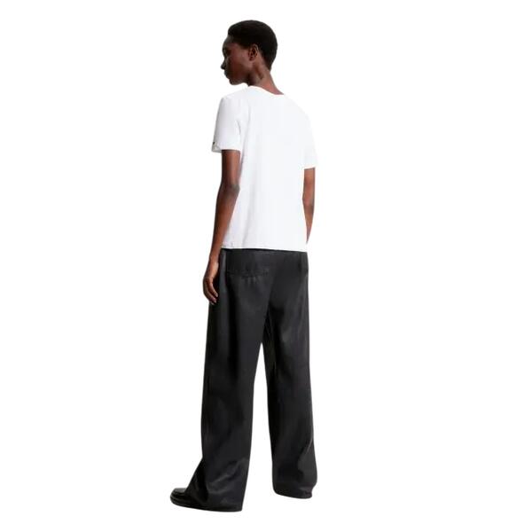 Γυναικείο T-shirt Tommy Hilfiger Reg Corp Logo C-Nk Ss Th Optic White WW0WW40276-YCF