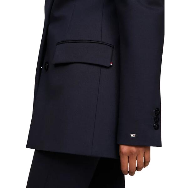 Γυναικείο Σακάκι Tommy Hilfiger Slim Fit Knit Sb Blazer Desert Sky WW0WW40341-DW5