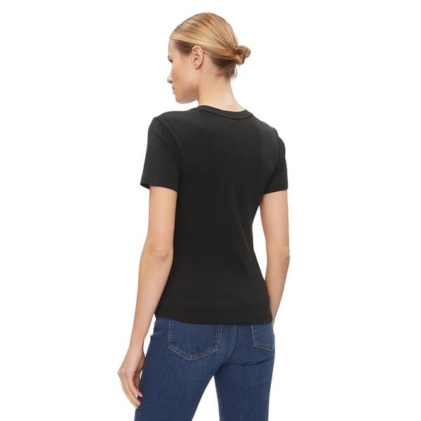 Γυναικείο T-Shirt Tommy Hilfiger New Slim Cody C_Nk Ss Black WW0WW40587-BDS