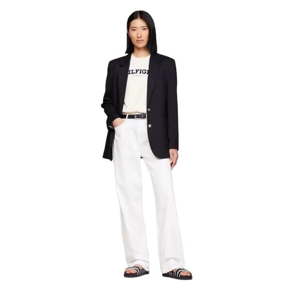 Γυναικείο Jean Tommy Hilfiger Relaxed Straight Hw White Th Optic White WW0WW41319-YCF32