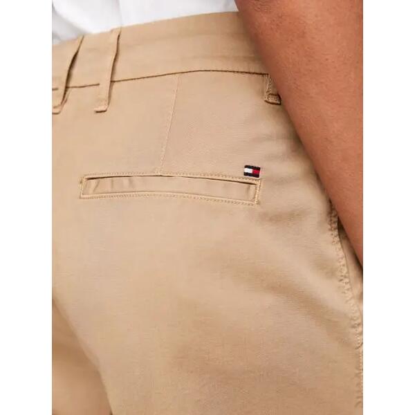 Γυναικείο Σορτς Tommy Hilfiger Co Blend Gmd Chino Short Beige WW0WW42457-AEG