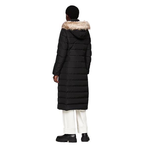 Γυναικείο Μπουφάν Tommy Hilfiger Heritage Down Tyra Maxi With Fur WW0WW43601-BDS