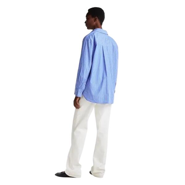 Γυναικείο Πουκάμισο Tommy Hilfiger Ess Poplin Easy Fit Shirt Blue Stp WW0WW45612-0X6