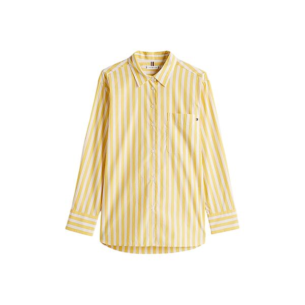 Γυναικείο Πουκάμισο Tommy Hilfiger Ess Poplin Easy Fit Shirt Stp Citronella WW0WW45612-0FT