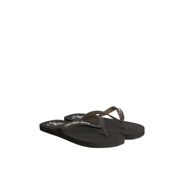 Ανδρικές Σαγιονάρες Calvin Klein Beach Sandal Logo Black YM0YM00656-BDS