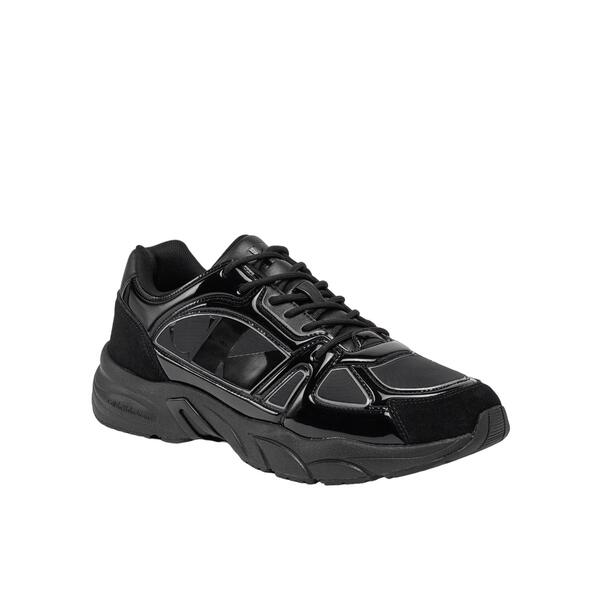 Ανδρικά Sneakers Calvin Klein Retro Tennis Low Mix Nbs Lum Triple Black YM0YM00882-0GT