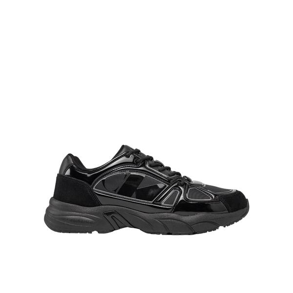 Ανδρικά Sneakers Calvin Klein Retro Tennis Low Mix Nbs Lum Triple Black YM0YM00882-0GT