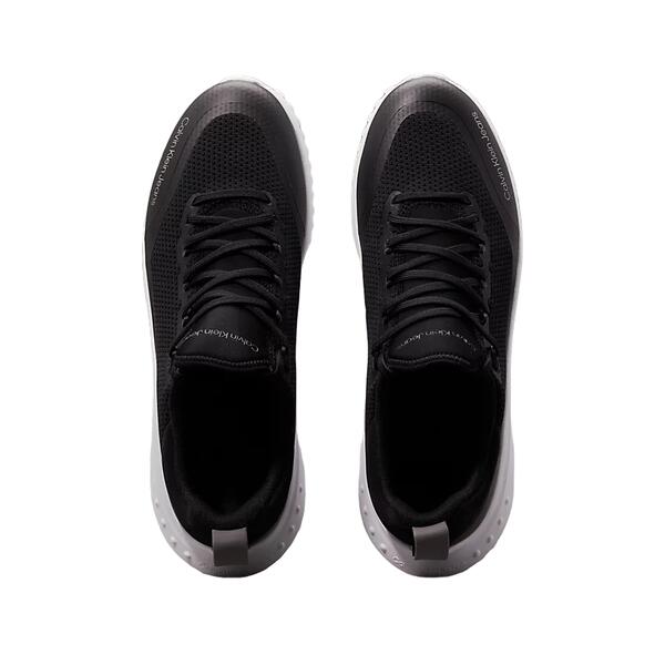 Αντρικό Sneaker Calvin Klein Eva Runner Sock Low Knit Mtr Black White Charcoal Grey YM0YM01003-0GO