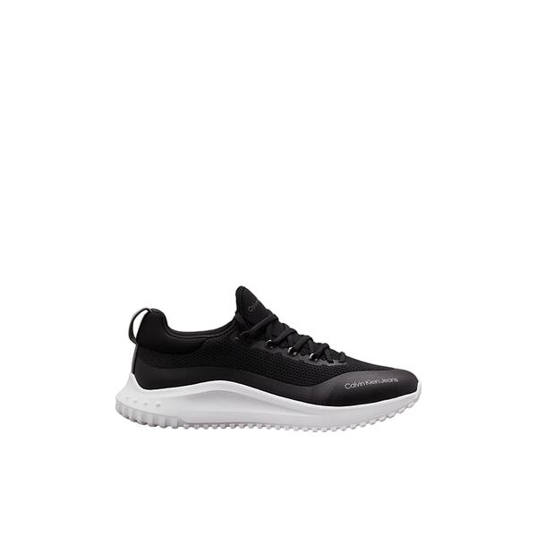 Αντρικό Sneaker Calvin Klein Eva Runner Sock Low Knit Mtr Black White Charcoal Grey YM0YM01003-0GO