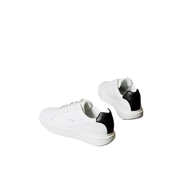 Ανδρικά Sneaker Calvin Kein Chunky Cupsole Laceup Lth Bright White/Black YM0YM01344-01W