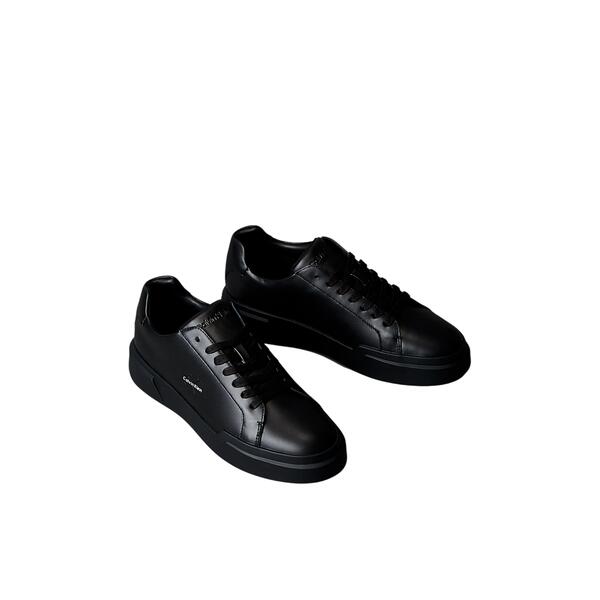 Ανδρικά Sneakers Calvin Kein Chunky Cupsole Laceup Lth Triple Black YM0YM01344-0GJ