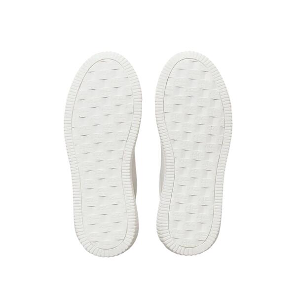 Γυναικεία Sneakers Calvin Klein Chunky Cupsole Leaceup Mon Lth Wn White YW0YW00823-YBR