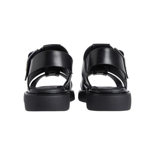 Γυναικείες Παντόφλες Calvin Klein Sq Molded Sdl Fisherman Mg Wn Triple Black YW0YW01700-0GJ