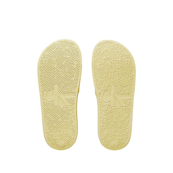 Γυναικείες Παντόφλες Calvin Klein Slide Monogram Tpu Muted Lime YW0YW01715-LIN