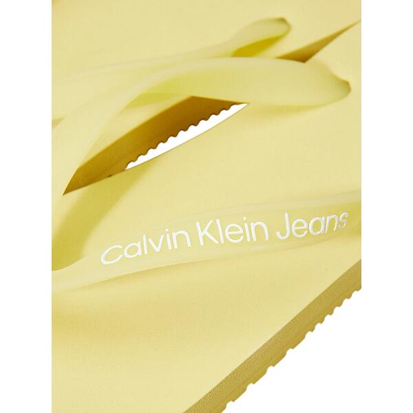 Γυναικείες Παντόφλες Calvin Klein Beach Sandal Transparent Tpu Muted Lime Bright White YW0YW01829-CHJ
