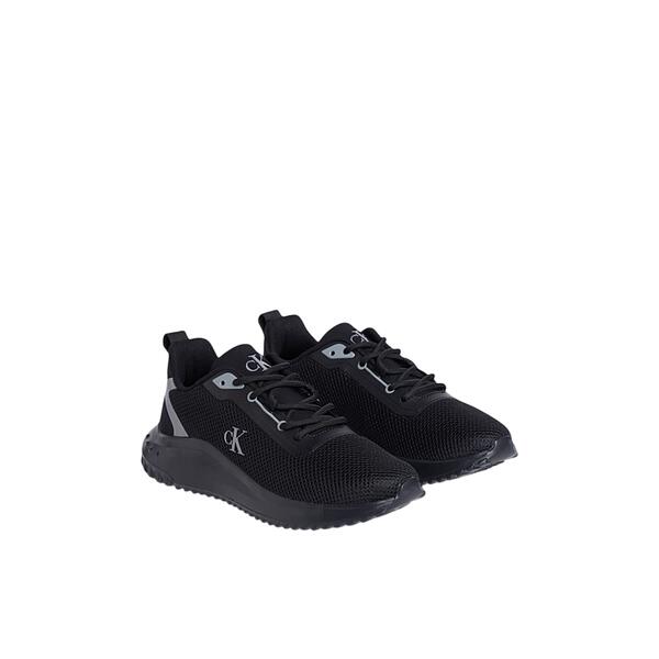 Γυναικεία Sneakers Calvin Klein Eva Runner L-Up Mix Mesh Logo Ck Black Mockingbird YW0YW01851-0GU