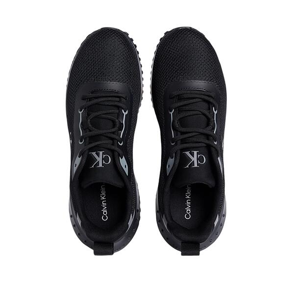 Γυναικεία Sneakers Calvin Klein Eva Runner L-Up Mix Mesh Logo Ck Black Mockingbird YW0YW01851-0GU