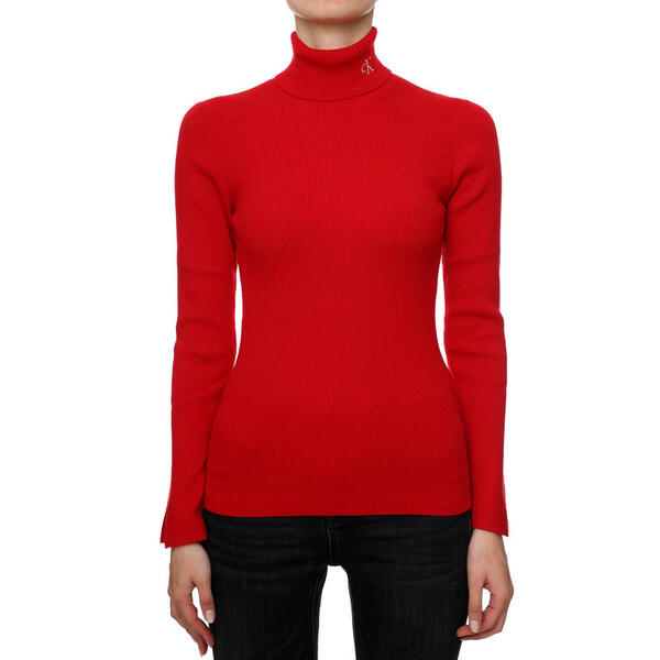 Γυναικείο Πουλόβερ Calvin Klein Ck Tight Roll Neck Sweater Candy Apple J20J219779-XL6