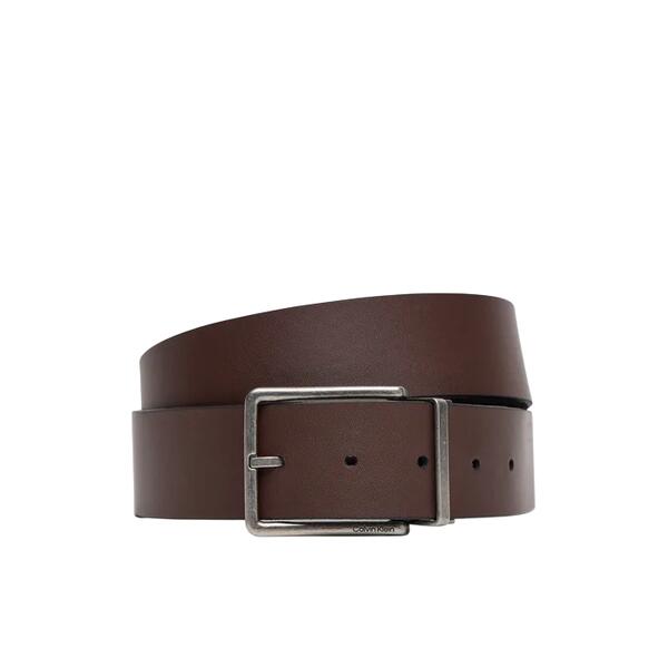 Ανδρική Ζώνη Calvin Klein Warmth Buckle 40mm Rev/Adj Black/CK Dark Brown/Matte Black LV04D7048G-V8N