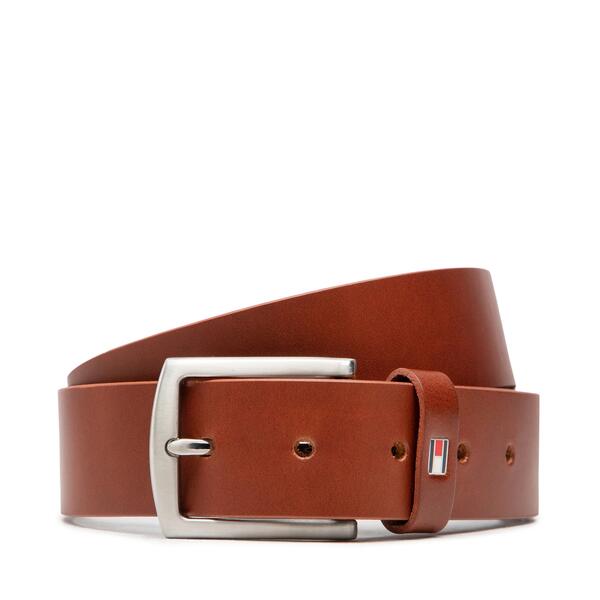 Αντρική Ζώνη Tommy Hilfiger New Denton 3.5 Dark Tan AM0AM08360-257