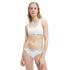 Γυναικείο Εσώρουχο Calvin Klein Thong White 0000F3786E-100