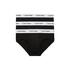 Ανδρικό Εσώρουχο Calvin Klein Hip Brief 3pk Black 0000U2661G-001