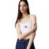 Γυναικείο Top Calvin Klein Monologo Strappy Tank Top Bright White J20J223105-YAF